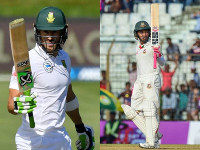 جنوبی افریقہ نے بنگلہ دیش کے خلاف ٹیسٹ میچ کے پہلے روز 1وکٹ کے نقصان پر 298رنز بنا لیے