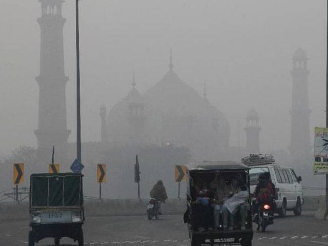 صوبائی دارالحکومت لاہور چند روز تک سموگ کی لپیٹ میں رہے گا:محکمہ موسمیات