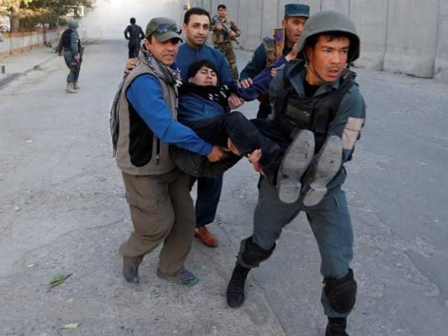 افغان دارلحکومت میں آسٹریلین سفارتخانے کے قریب دھماکہ ، 13افراد ہلاک ، متعدد زخمی 