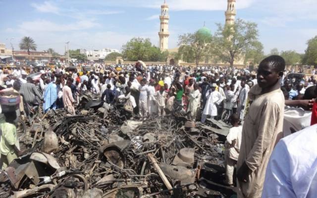 نائیجریا کی مسجد میں خود کش دھماکہ ،14افراد جاں بحق کئی زخمی 