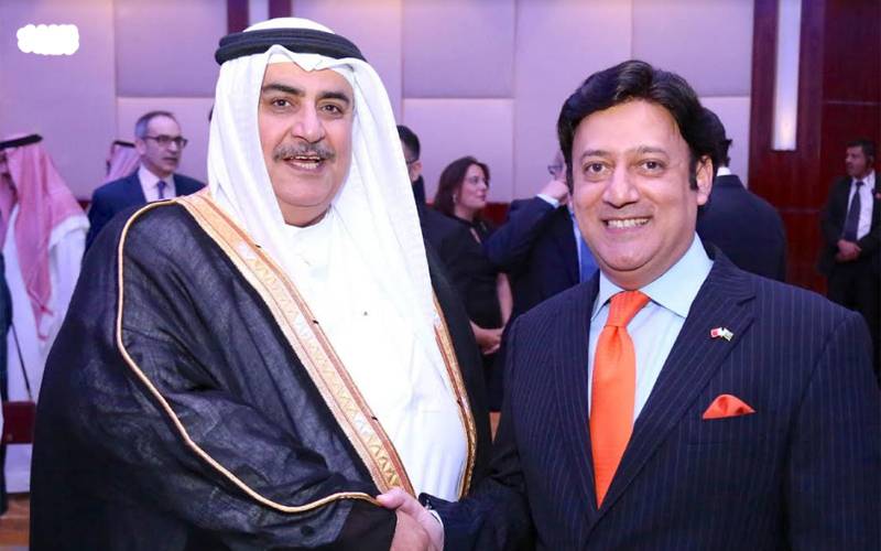 بحرین میں پاکستانی سفیر کی وزیر خارجہ شیخ خالد بن احمد الخلیفہ سے ملاقات، دوطرفہ تعلقات پر تبادلہ خیال
