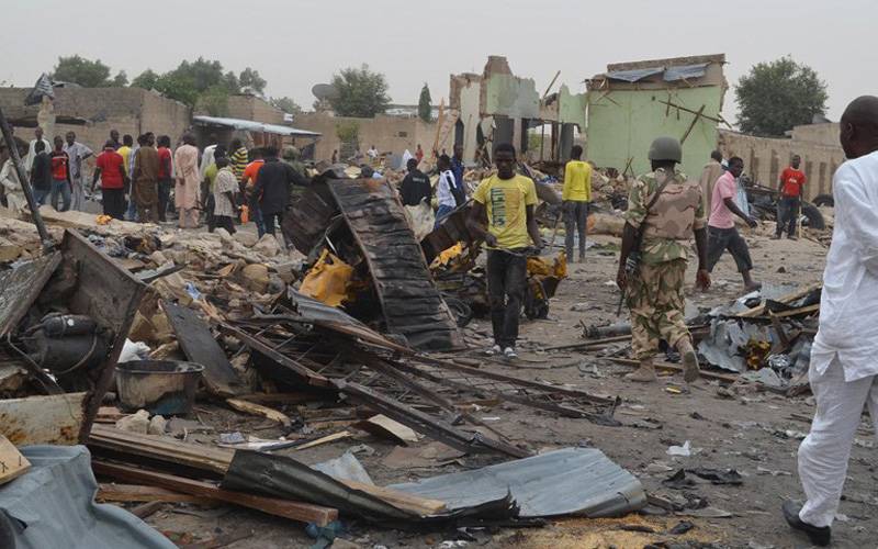 نائیجریامیں خود کش حملے،22افراد ہلاک ،70سے زائد زخمی ،ہلاکتوں میں اضافے کا خدشہ 