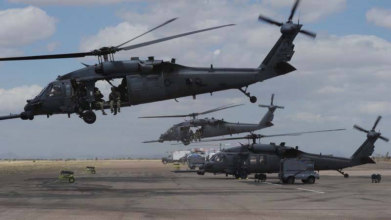 امریکہ کا ہیلی کاپٹر عراق میں گر کر تباہ ،7 امریکی اہلکار ہلاک ، تحقیقات شروع 