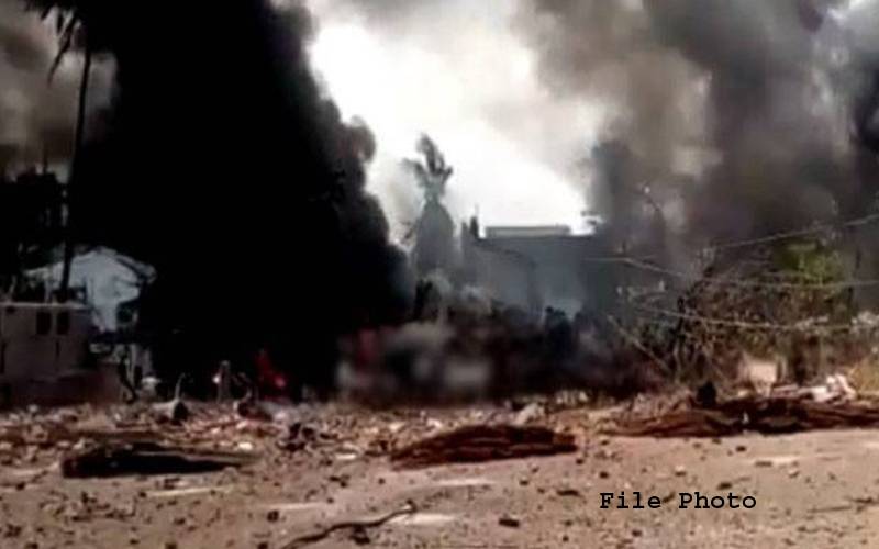 آتش بازی کا سامان بنانے والی فیکٹری میں دھماکہ ، 2 افراد جاں بحق ، 4 زخمی 