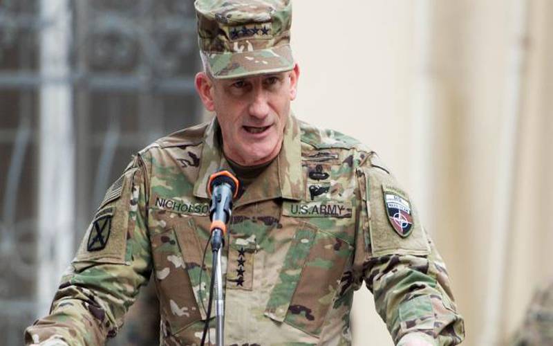 مشرقی افغانستان میں داعش جنگجوؤں کے خلاف سخت آپریشن کریں گے: جنرل نکلسن 