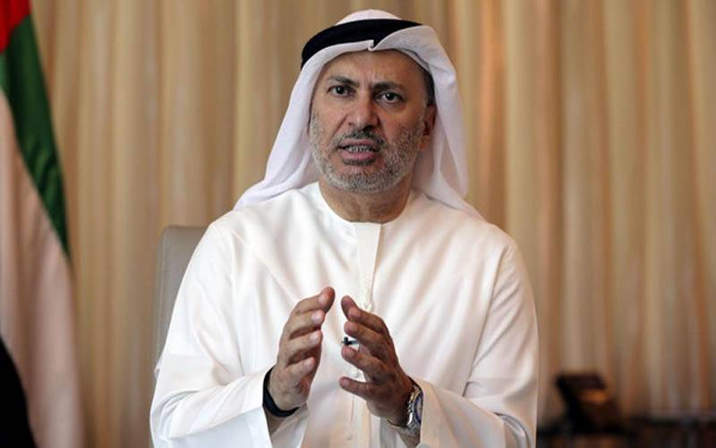 حوثی باغی غیر مشروط طور پرالحدیدہ کا قبضہ چھوڑ دیں:اماراتی وزیرخارجہ
