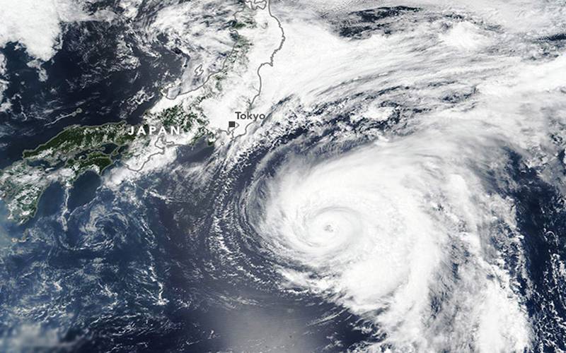 جاپان ، طوفان’’ شان شان ‘‘ٹوکیو کی جانب بڑھنے لگا، وارننگ جاری
