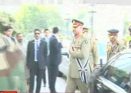 نومنتخب وزیراعظم عمران خان کی تقریب حلف برداری،آرمی چیف جنرل قمر جاوید باجوہ بھی ایوان صدر پہنچ گئے