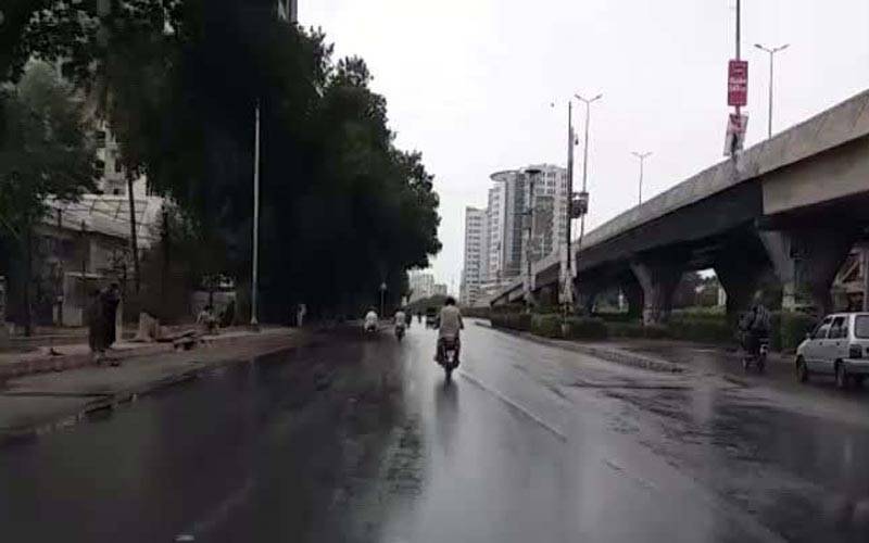 کراچی میں آئندہ 24 گھنٹوں کے دوران ہلکی بارش اور بونداباندی کا امکان
