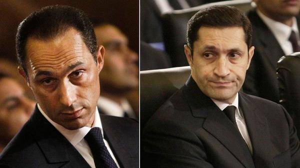 مصر: سابق صدرحسنی مبارک کے دونوں بیٹے گرفتار