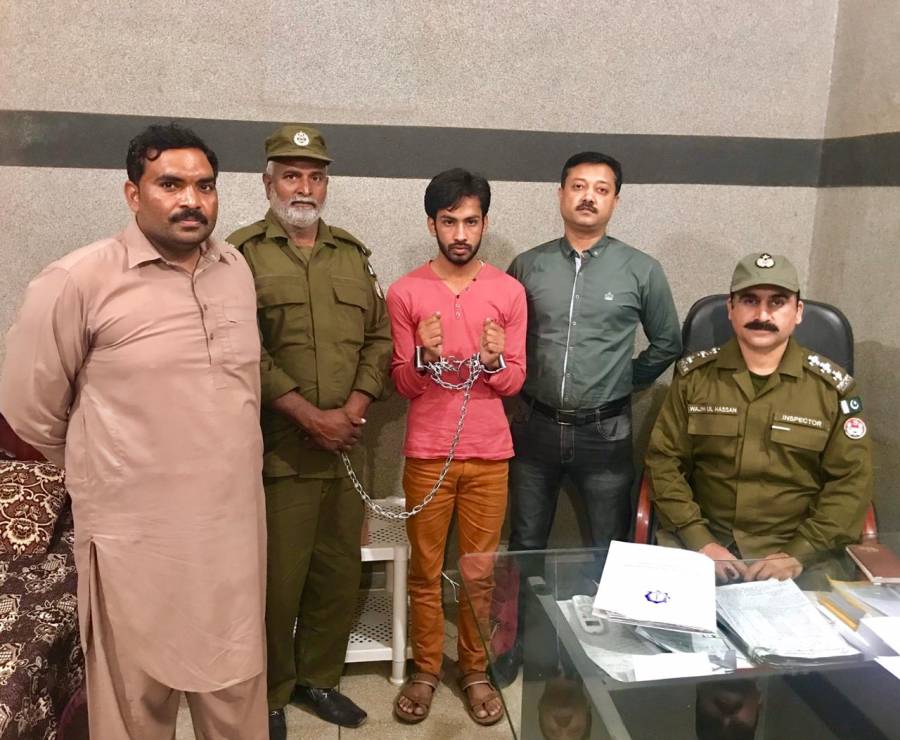 لاہور پولیس کی کارروائی،بھابھی پرتیزاب پھیکنے والا ساتھی سمیت گرفتار