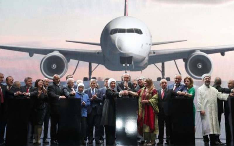 استنبول ، سالانہ 20 کروڑ مسافروں کی گنجائش والے نئے ایئرپورٹ کا افتتاح