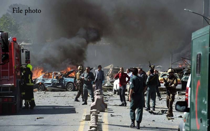 کابل، صدارتی محل کے قریب خودکش دھماکا،10 افرادہلاک،متعددزخمی