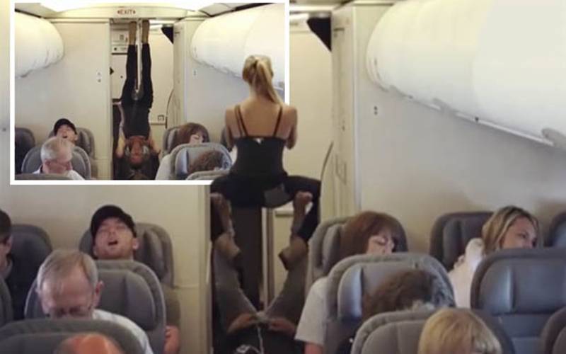 دوران پرواز میاں بیوی نے اپنی نشستوں سے کھڑے ہوکر ایسا کام شروع کردیا جو آپ نے آج تک جہاز میں کسی کو کرتے نہ دیکھا ہوگا