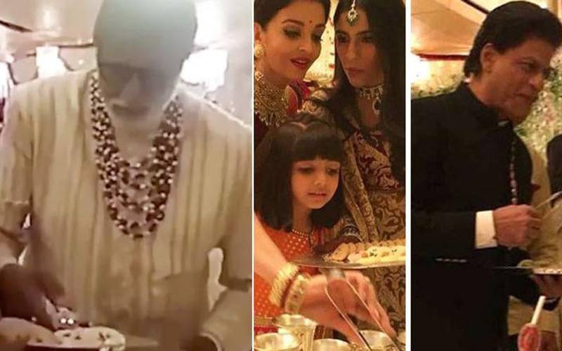 مکیش امبانی کی بیٹی کی شادی پر بڑے بڑے فلمی ستارے مہمانوں کی پلیٹوں میں کھانا کیوں ڈالتے رہے؟ سوشل میڈیا پر ہنگامے کے بعد ابھیشک بچن نے اصل وجہ بتادی