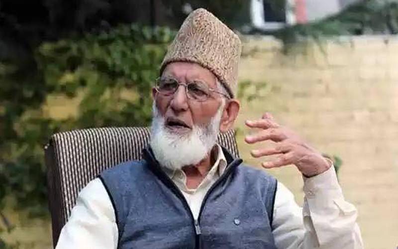سیدعلی گیلانی کا تہاڑ جیل میں نظر بندپیر سیف اللہ کی گرتی ہوئی صحت پر اظہار تشویش