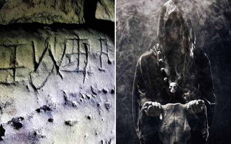 بدروحوں کو دور رکھنے کے لیے غار کی دیواروں پر لگائے گئے پراسرار نشانات، جنہیں دیکھ کر سائنسدان دنگ رہ گئے