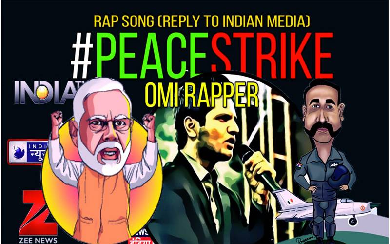 اومی ریپر کے نئے گانے ”peace strike“نے سوشل میڈ یا پر دھوم مچا دی 