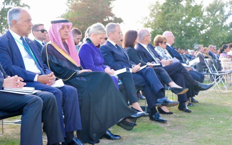 سعودی وزیر مملکت امور خارجہ عادل الجبیر کا دورہ نیوزی لینڈ، سانحہ کرائسٹ چرچ کے شہداء کی یاد میں منعقد ہ تقریب میں شرکت