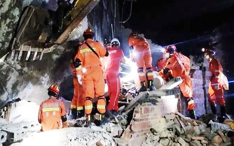 چین کے صوبے سیچوان میں زلزلہ، 11 افراد ہلاک،122 زخمی