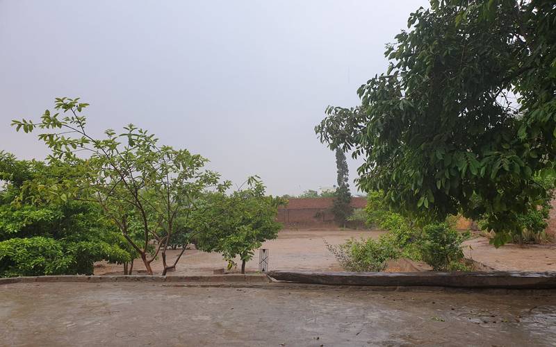 موسلا دھار بارش نے گرمی کا زور توڑ دیا، لاہور کے شہری خوشی سے نہال