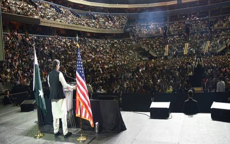 واشنگٹن کے کامیاب جلسے کے بعد وزیر اعظم عمران خان نے امریکہ میں ایک اور جلسے کا اعلان کردیا