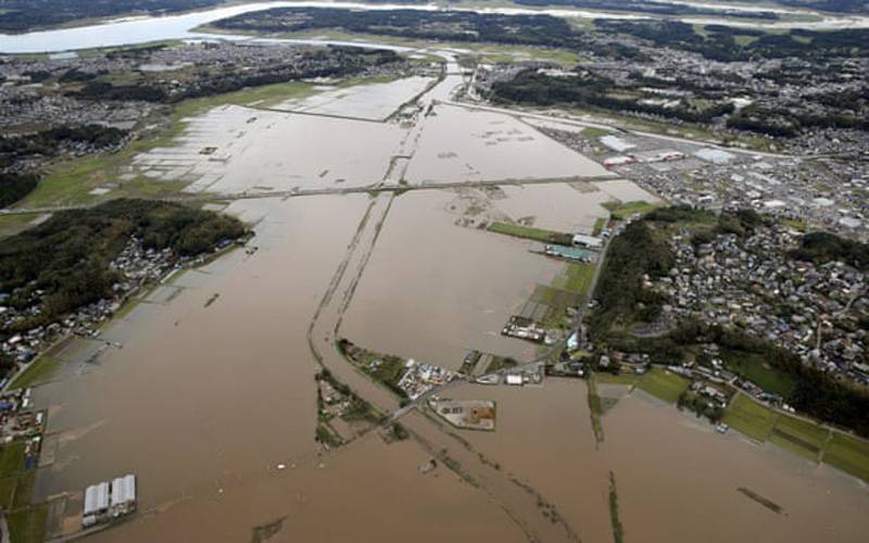 جاپان میں حالیہ بارشوں نے بڑے پیمانے پر تباہی مچا دی