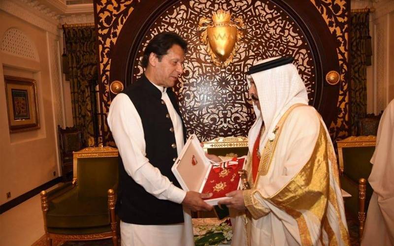 وزیر اعظم عمران خان کو بحرین کا اعلیٰ ترین سول اعزاز دیدیا گیا