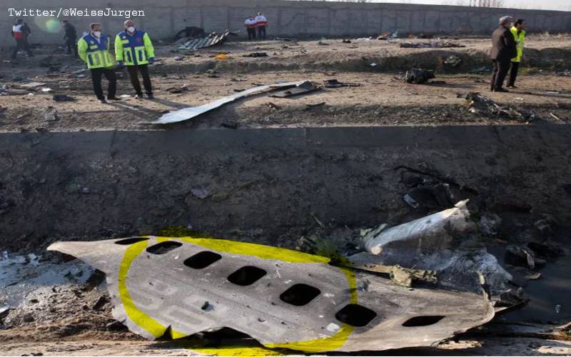 ’ہم تباہ ہونے والے یوکرائنی طیارے کا بلیک باکس نہیں دیں گے‘ ایران نے اعلان کردیا