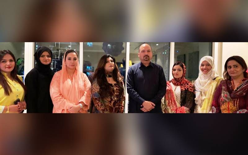 پاکستان پیپلز پارٹی گلف ، مڈل ایسٹ خواتین ونگ کی نو منتخب عھدیداران کی پہلی میٹنگ‎