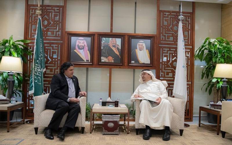 سفیر پاکستان کی سعودی وزیر تعلیم سے ملاقات
