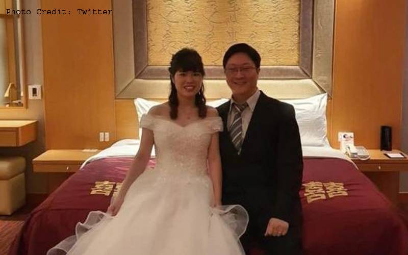 کروناوائرس:چینی جوڑے کی اپنی ہی شادی میں بذریعہ ویڈیو لنک شرکت