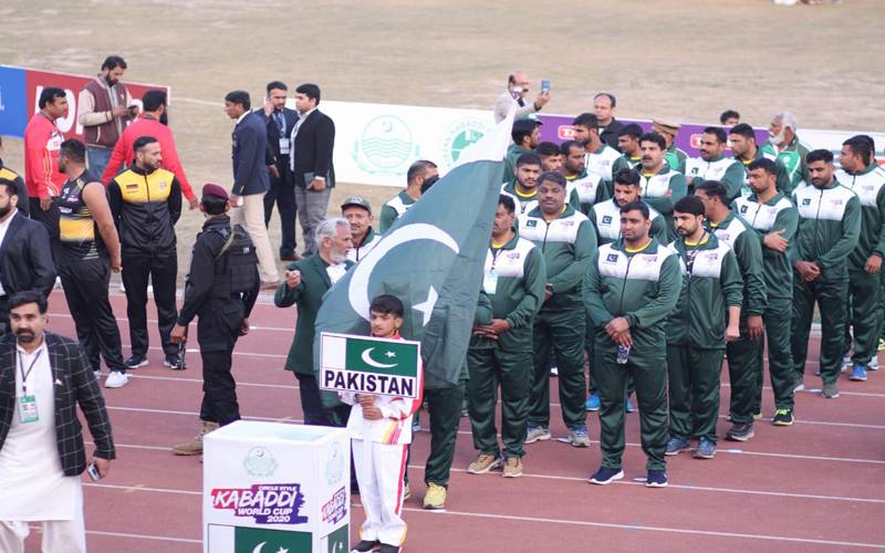 کبڈی ورلڈ کپ کا افتتاحی میچ، پاکستان نے فاتحانہ آغاز کردیا، مد مقابل کو دھول چٹادی