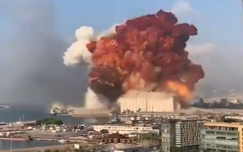 بیروت دھماکہ، کون سا دھماکہ خیز مواد پھٹنے سے تباہی ہوئی؟