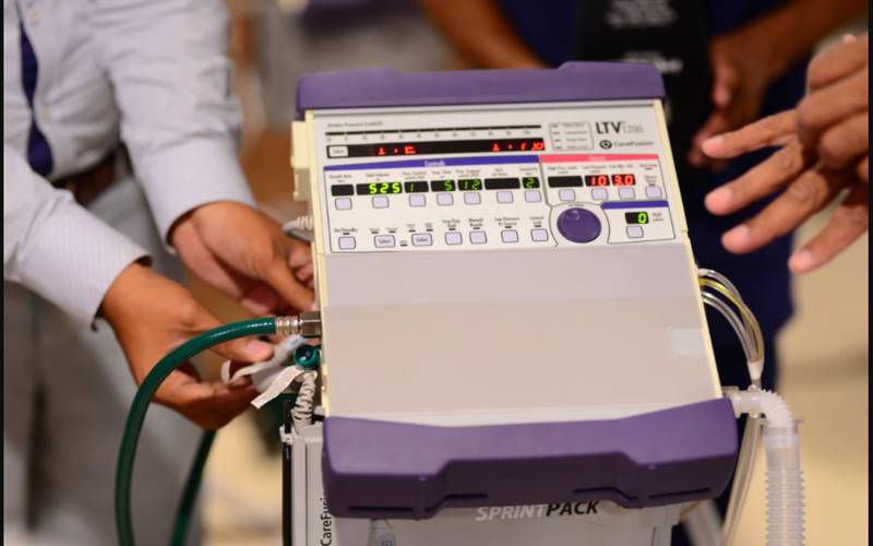 امریکی حکومت کی جانب سے سندھ کے ہسپتالوں میں 52 وینٹیلیٹرز کی فراہمی