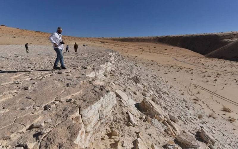 سعودی عرب میں ایک لاکھ 20 ہزار سال پرانے انسانی پیروں کے نشان مل گئے