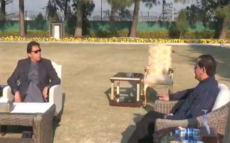 وزیراعظم عمران خان سے سپیکر خیبرپختونخوا مشتاق غنی کی ملاقات 
