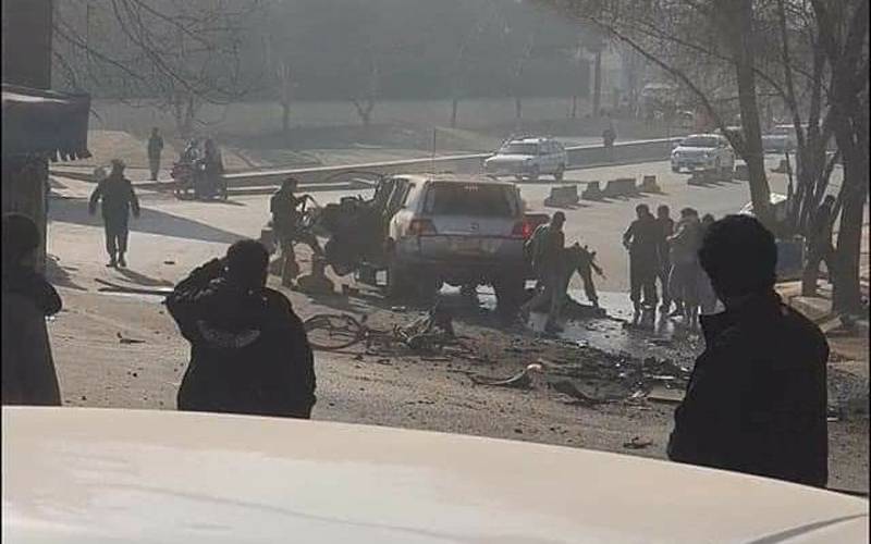 کابل یونیورسٹی کے قریب دھماکہ