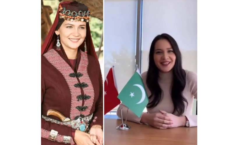 ترک اداکارہ اصلحان خاتون کے پاس پاکستانیوں کیلئے زبردست خبر، جلد سنانے کا اعلان کردیا