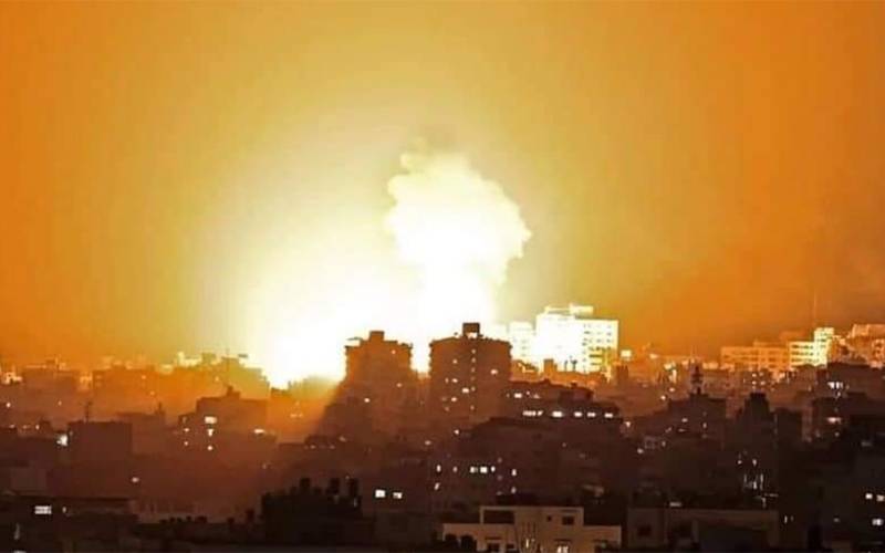 غزہ میں اسرائیل کے وحشیانہ فضائی حملے، شہادتوں کی تعداد 137 تک پہنچ گئی