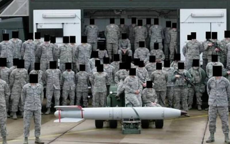  امریکی فوجی اڈوں پر تعینات فوجیوں نے غلطی سے اپنے ایٹمی ہتھیاروں کی جگہوں کے متعلق راز افشاءکر دیئے