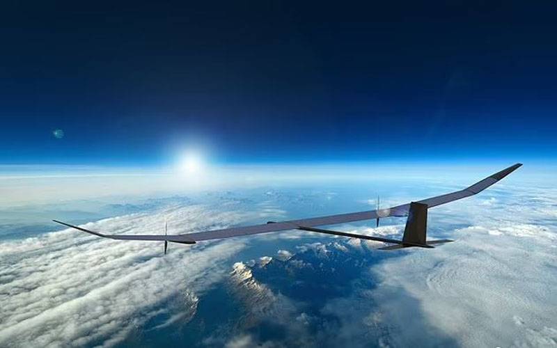 شمسی توانائی سے چلنے والا ڈرون تیار