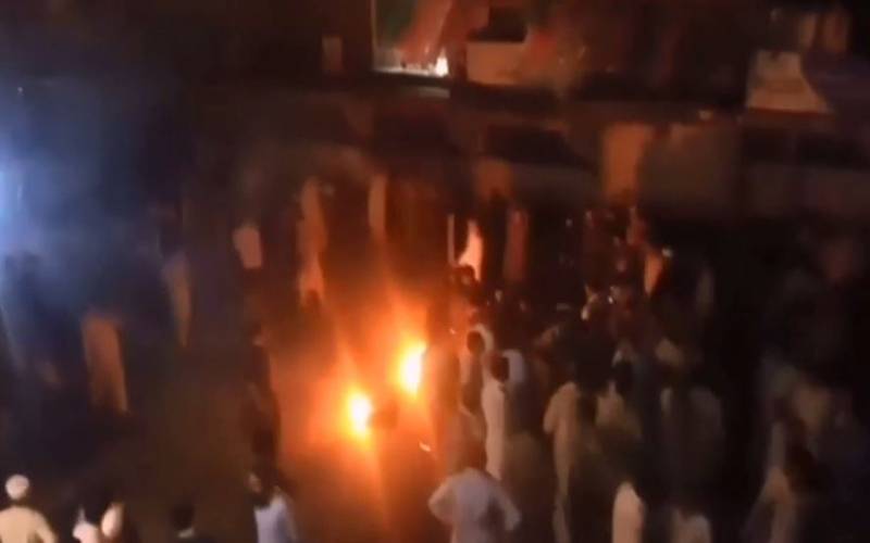 آزاد کشمیر الیکشن، پی ٹی آئی کی ریلی پر فائرنگ، اہم رہنما زخمی