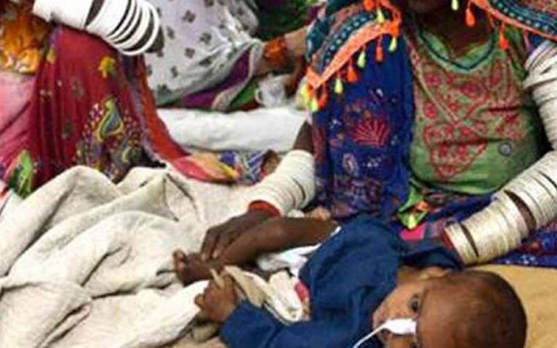 تھرپارکر میں غذائی قلت اور وبائی امراض کے باعث 3بچے جاں بحق