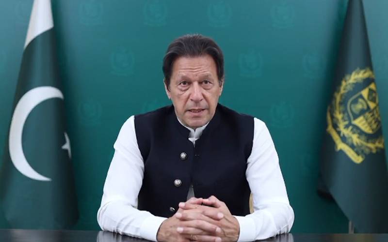 وزیراعظم عمران خان کا اقوام متحدہ کی جنرل اسمبلی سے دھواں دار خطاب ،امریکہ اور بھارت کو آئینہ دکھا دیا 