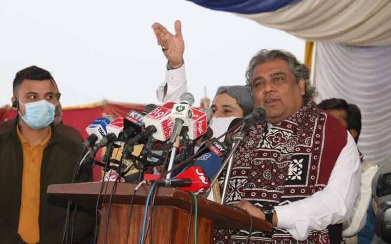 ’مرادعلی شاہ سندھ کے وزیراعلی نہیں، زرداری کے منشی ہیں‘علی زیدی نے لاڑکانہ سے انقلاب لانے کا دعویٰ کردیا 