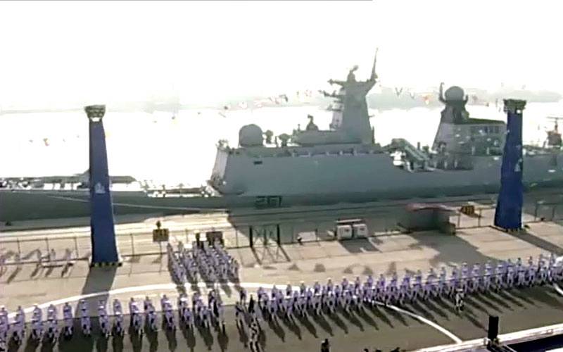 چین میں تیار جنگی بحری جہاز پی این ایس طغرل پاک بحریہ کے بیڑے میں شامل ہوگیا