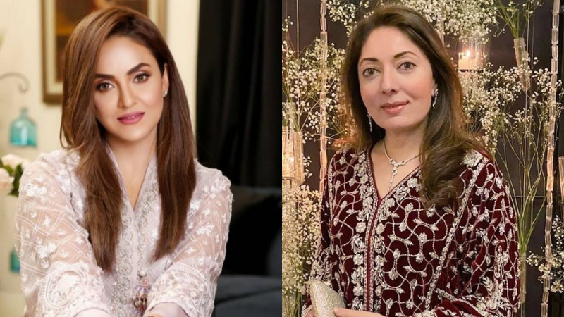 اداکارہ نادیہ خان نے شرمیلا فاروقی کو لیگل نوٹس بھیج دیا