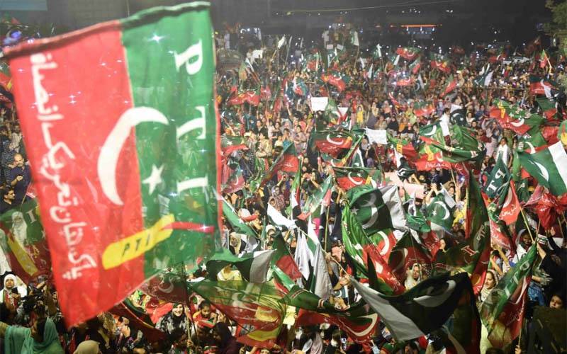 How many people were at the PTI meeting in Peshawar? Possible numbers revealed