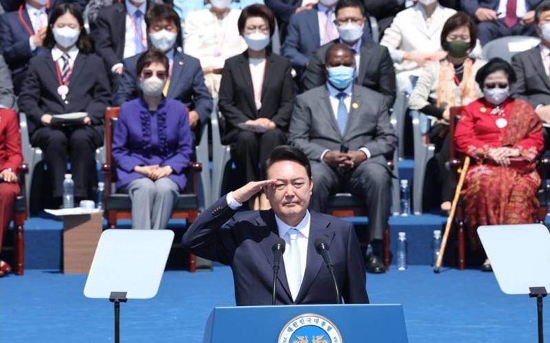 جنوبی کوریا کے نئے صدر نے حلف اٹھا لیا